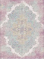 Tappeto Wilton - Badem (rosa/multi)