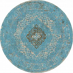 Tappeto rotondo - Lainey (blu)