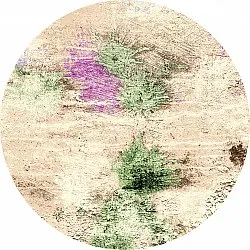 Tappeto rotondo - Dimos (beige/multi)