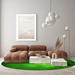 Tappeto rotondo - Anzio (verde)