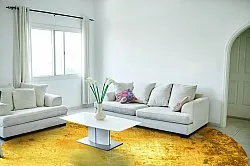 Tappeto rotondo - Salitto (oro)