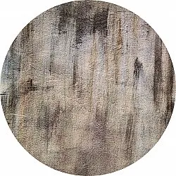 Tappeto rotondo - Polia (grigio/marrone)