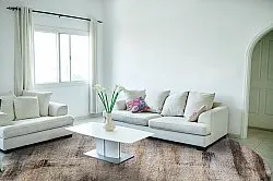 Tappeto rotondo - Polia (grigio/marrone)
