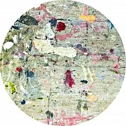 Tappeto rotondo - Satriano (grigio/multi)