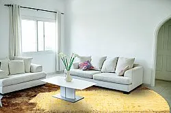Tappeto rotondo - Agost (marrone/beige)