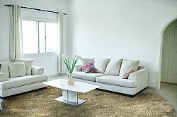 Tappeto rotondo - Taberno (grigio/beige)