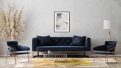 Tappeto Wilton - Budoni (grigio/beige/giallo)