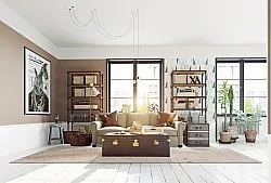 Tappeto Wilton - Bornos (grigio/beige)