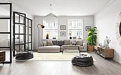 Tappeto Wilton - Osuna (grigio/beige)