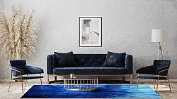 Tappeto Wilton - Cargese (blu)