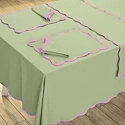 Tovaglia In Cotone - Yrsa (verde)