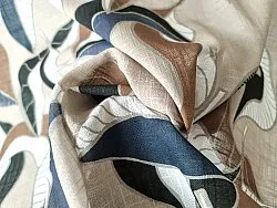 Tovaglia In Cotone - Amalie (grigio/blu)