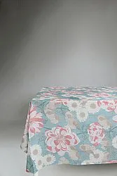 Tovaglia In Cotone - Serena (turchese/rosa)