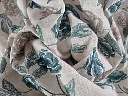 Tovaglia In Cotone - Wreath (blu)