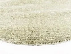 Tappeto rotondo - Recycled PET with viscose look (mint)