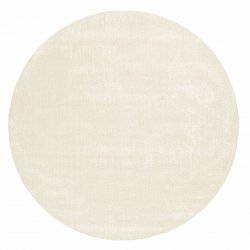 Tappeto rotondo - Recycled PET with viscose look (offwhite)