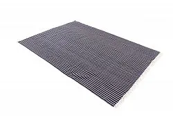 Tappeto Di Stracci - Eila (grigio/nero)