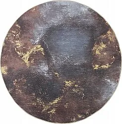 Tappeto rotondo - Sanza (grigio/multi)