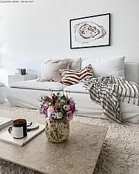 Tappeto A Pelo Lungo - Kanvas (beige)