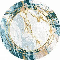 Tappeti rotondi - Emery (blu)