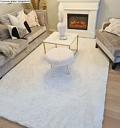 Tappeto A Pelo Lungo - Cloud Super Soft (bianco)