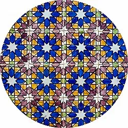 Tappeto rotondo - Rei (multi)