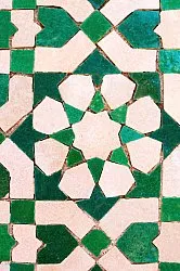Tappeto Wilton - Chia (verde/beige)