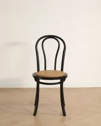 Sedia - Bistro (rattan/nero) - 2 pezzi