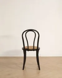 Sedia - Bistro (rattan/nero) - 2 pezzi