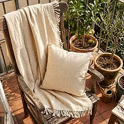 Coperte - Veya cotton throw (crema)
