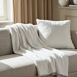 Coperte - Aranga Super Soft Throw (bianco)