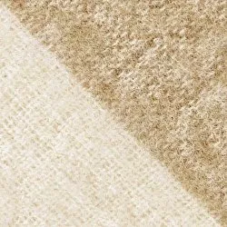Coperte - Plaid in misto lana - Beatriz Stripe (beige/bianco)