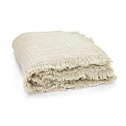 Coperte - Plaid in mussola - Dorena (grigio)