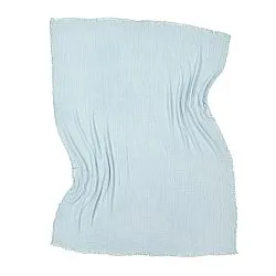 Coperte - Plaid in mussola - Dorena (azzurro)