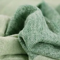 Coperte - Plaid in misto lana - Carol (verde)