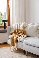 Coperte - Plaid in misto lana - Carrie (giallo)