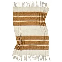 Coperte - Plaid in misto lana - Charlotte (giallo)