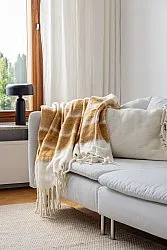 Coperte - Plaid in misto lana - Charlotte (giallo)