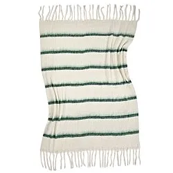 Coperte - Plaid in misto lana - Miranda (verde)