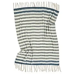 Coperte - Plaid in misto lana - Monica (blu)