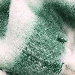 Coperte - Plaid in misto lana - Monica (verde)