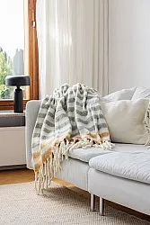 Coperte - Plaid in misto lana - Monica (giallo)
