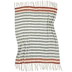 Coperte - Plaid in misto lana - Monica (rosa)