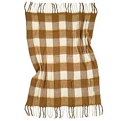 Coperte - Plaid in misto lana - Phoebe (giallo)