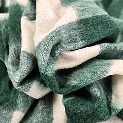 Coperte - Plaid in misto lana - Phoebe (verde)