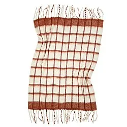 Coperte - Plaid in misto lana - Rachel (rosa)