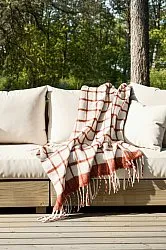 Coperte - Plaid in misto lana - Rachel (rosa)