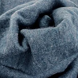 Coperte - Plaid in misto lana - Samantha (blu)