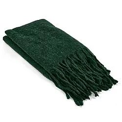 Coperte - Plaid in misto lana - Samantha (verde)