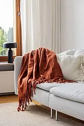 Coperte - Plaid in misto lana - Samantha (rame)